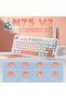 N75 V2 Mechanical Keyboard,2.4GHz/BT/Wired Wireless Gaming Keyboard - 2