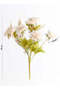 Daisy 1pc Flower Bunch with 9 buds – Peach | 43cm Artificial - 3