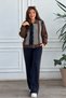 Staple Stone Detailed Front Zipper Tracksuit Set - 3