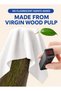 1 Pack 5-Ply Extra Thick Hanging Facial Tissues 1600 Sheets In Total Virgin Wood Pulp Highly Absorbent Tear-Resistant Embossed Soft, White - 4