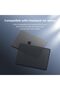 غطاء حماية لجهاز MacBook Air مقاس 15 بوصة، إطار مقاوم للتشقق، لون أسود غير لامع. - 4