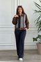 Staple Stone Detailed Front Zipper Tracksuit Set