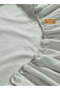 Twin/Double Size Fitted Sheet | Soft 400TC Sateen Cotton Mat - 3