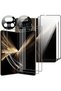 واقي شاشة متوافق مع هاتف Honor Magic V5، [2+2+2] طبقة حماية داخلية من مادة TPU + حماية خارجية