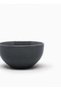 4-Piece Stoneware Bowls Set Medium Grey 5.5inch - 2
