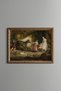Stubborn Donkey - Vintage Patterned Painting - Fine Model