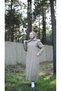 6008 Quilted Coat with Fish Scale Detail - 6