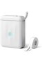 Label Maker Bluetooth Label Printer Household Organization D110 Label Maker Machine with Tape, Portable Label Maker for School Kids Office File Labeling, Quick Home Use, Cream White
