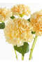 Hydrangea 5pc Flower Stick with 5 buds – Peach | 80cm Artificial Flower Stick - 2