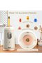PSC8 Electric Pencil Sharpener, Auto in & Out, Fully Automatic Pencil Sharpener, Rechargeable Hands- - 3