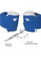 RCAI Hip & Knee Abductor, Adjustable Orthopedic Thigh Stabilizer with Kydex Cuffs and Sheepskin Liner for Gait Training, Bed, and Wheelchair Use - 3