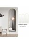 Full Length 160x50 cm Arched Shape Mirror With Stand, Arched - 3