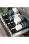 Plastic Dish Drainer Plate and Cutlery Drying Rack, Dish Rac - 3