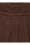 Girl's Pleated Velvet Shorts Skirt for Style Enthusiasts from Uzg Store - 2
