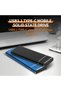 محرك أقراص صلبة محمول بتقنية SSD، سعة 1 تيرابايت، منفذ Type-C، USB 3.1، مقاوم للصدمات، مصنوع من سبائك الألومنيوم، متوافق مع أنظمة التشغيل Windows XP/Win7/Win8/Win10/Mac OS/Linux (باللون الأسود). - 2