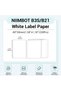 Label Maker Tape White Label Print Paper Compatible for NIIMBOT B3S B21, Thermal Sticker Paper 1.57'' x 1.18'' Waterproof Labeling Tape Replacement 230 Labels/Roll (40×30mm) - 2