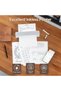 MT610 Portable Printer Wireless for Travel, Bluetooth Thermal Printer 8.5x11 US Letter&A4 Thermal Paper, Compatible with Android and iOS Phone & Laptop, Inkless Printer Mobile Office(White) - 3