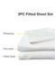Double Size 3Pc Fitted Sheet Set | Soft Microfiber Material - 5