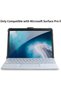 Pad Protective Case Fit for Microsoft Surface Pro 9, with Shoulder Strap, Hand Strap, Stylus Pen Hol - 6