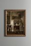 Classical Room Decorated with Paintings - Vintage Patterned Painting - Fine Model
