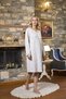Cossybyaqua 26397 Button Detailed Cotton Nightgown - 3