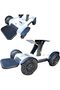 Smart Automatic Folding Electric Wheelchair 120kg Capacity, 7km/h Speed, 10° Climbing, Gyroscope Stability, SOS Rescue, App Control, IPX4 Waterproof, Mecanum Wheels Mobility Chair - 6