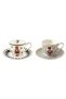 Luckyart Soldino Bone 2'Li Coffee Cup Set 90 ml