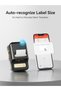 B21 Inkless Label Maker, Portable Thermal Label Printer for Clothing, , Business, Compatible with iOS & Android, with 1 Pack 50x30mm White Label, Black - 4
