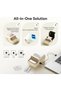 B21 Lable Printer Thermal Label Maker with Tape, Cream White - 3