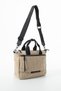 Soft Touch Premium Gummy Fabric, Women's Shoulder Bag - Model: (D&L-14-20A) - 3