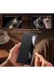 حافظة ميزني متوافقة مع هونر ماجيك V5 2025، غطاء ذكي بنافذة من الجلد الأصلي مع مفصلة زنبركية - 3