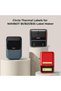 Labels for B21/B1/B3S/K3 Label Printer, Thermal Stickers 1.22'' x 1.22''(31x31mm), Waterproof, Oil-Proof Label Tape, 1 Roll of 210 Round Sticker Labels - 7