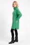 Women's Turtleneck Long Oversize Knitwear Tunic with Side Slits - 5