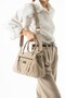 Soft Touch Premium Gummy Fabric, Women's Shoulder Bag - Model: (D&L-14-19I) - 4