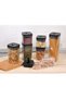 7-Piece Airtight Food Storage Containers Set, BPA-Free Plastic, Stackable, Various Sizes, Kitchen Pantry Organizer - 5