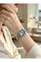 Ferrucci̇-(Silver Color) Blue Inner Dial Women's Wristwatch