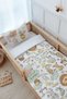 Montessori Duvet Cover and Fitted Sheet Set - Iconic Series - Cute Zoo - 3