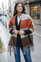 Double-Sided Winter Shoulder Shawl Scarf 180X45 cm - 2