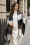 Double-Sided Winter Shoulder Shawl Scarf 180X45 cm - 2