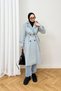 Premium Buttoned Cashmere Coat 12-7918 - 4