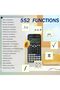 آلة حاسبة علمية FX-991EX مع 552 وظيفة: آلة حاسبة علمية وهندسية محمولة مع N - 2