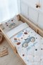Single Duvet Cover and Fitted Sheet Set - for Baby Series - Balloon Car - 3