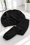 Men's Premium Quality 3-Thread Ribbed Crew Neck Sweat Suit Set - 6