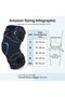 Prim Airtex Pro Knee Orthosis – Dual Polycentric Hinged Support Brace with FlexEcoSense Recycled Mesh & Padded Patellar Ring for Joint Alignment, X-Large - 8