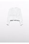 Abel&Lula Girl's Frilly Collar Blouse Cream 5623 - 2
