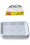 Disposable Rectangle Plastic Plates by 3p Plastic (Rectangular 3) - 2