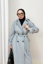 Premium Buttoned Cashmere Coat 12-7918 - 7