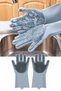 Magic gloves magic dishwashing glove kitchen bathroom cleaning brush auto household work practical - 3