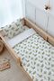 Single Duvet Cover and Fitted Sheet Set - Iconic Series - Green Dinosaurs - 3