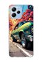 Poco M6 Pro 5g Compatible Green Classic Car Printed Transparent Phone Case